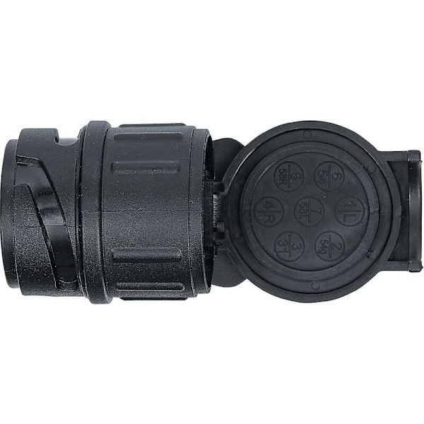 13 til 7-pin trailer stik adapter