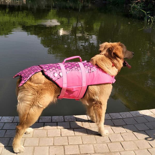 Justerbar Redningsvest til Hund Rosa L