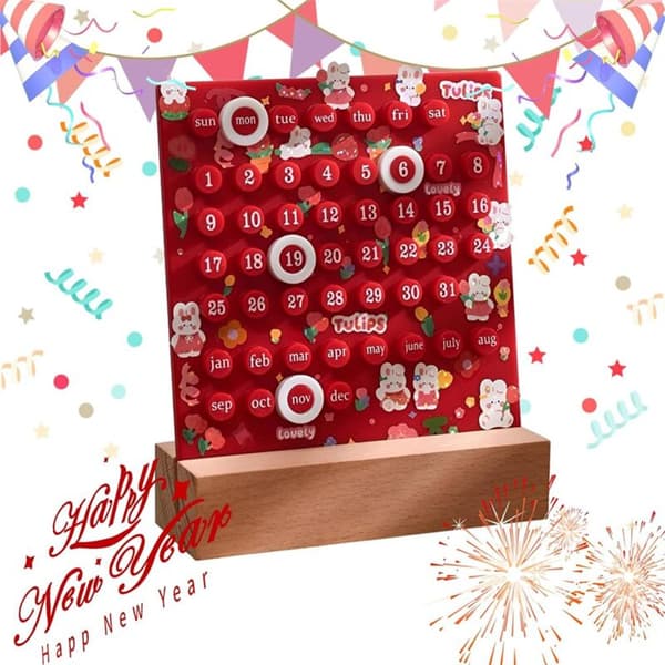 DIY Håndlavet Bordkalender, Mode B
