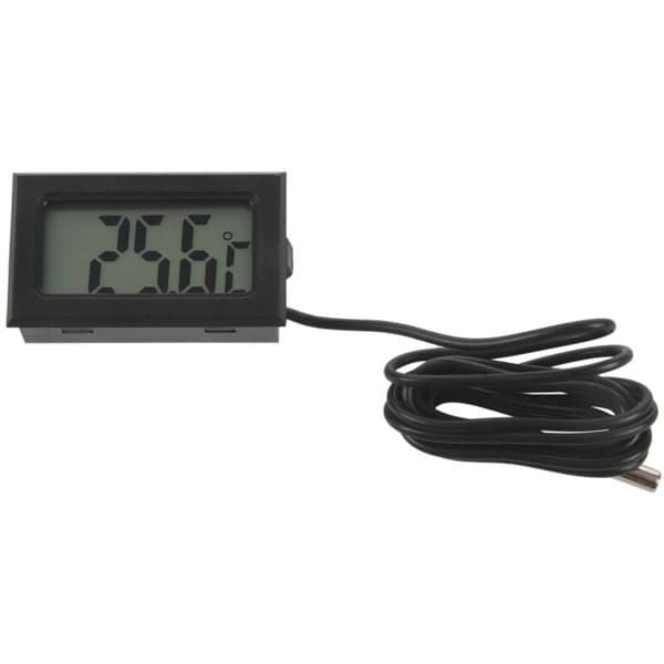 NYTT Digitalt LCD Termometer Probesensor Måler Temperaturområde -50 Celsius C til +110