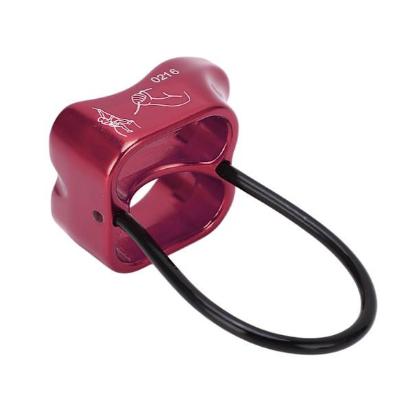 Aluminium Magnesium Alloy ATC Rappelling Descender för utomhusklättring