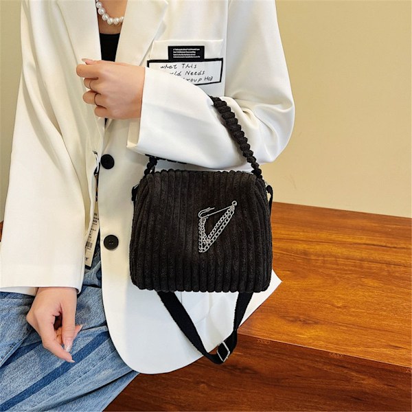 Manchester Crossbody taske til kvinder, læderhåndtaske til piger green