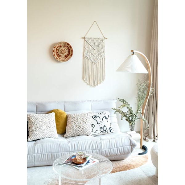 Macramé väggbonad