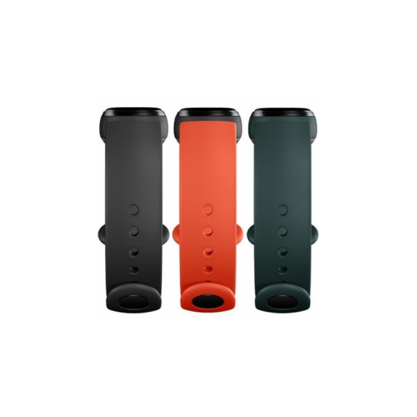CQBB Sportpaket Xiaomi Mi Smart Band 5 (svart, orange och grönt)