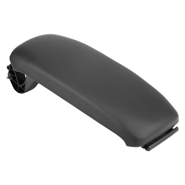 Svart läder armstödslock för mittkonsol till Audi A3 8P / A5 2003-2013