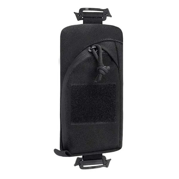Resväska Bärbar Första Hjälpen Kit Väska Molle Telefon Väska Armé EDC Verktyg Svart-S Black-S