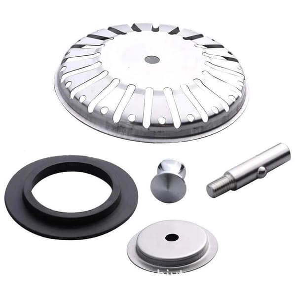 Diskho Avloppskorg 80mm - Universal Rostfri Sil, Pop-Up Korgpropp, - Tål Diskmaskin, Ingen Täppning & Inget Överflöde