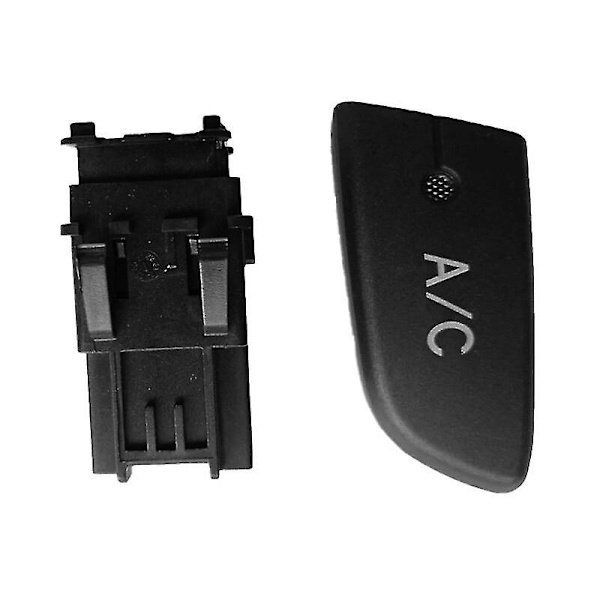 Luftkonditionering AC strömbrytare tryckknapp med lock 6554KX Konditionering strömbrytare knapp passar för Citroen C1 Peugeot 107 Toyota Aygo MK1