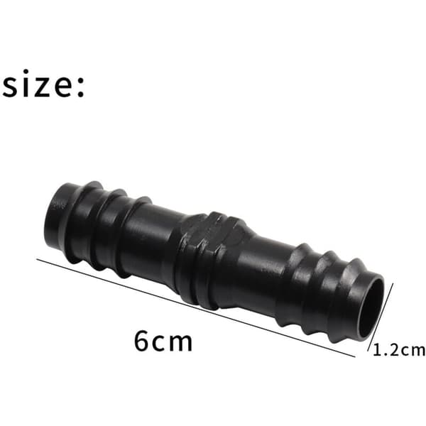 12 mm rørkoblinger til vandingssystem, kompatible med Gardena