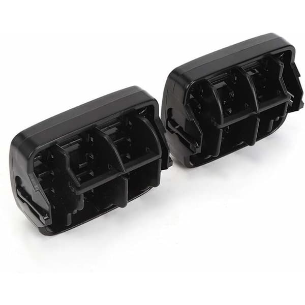 Ventilasjonsgitter for Renault Clio MK2 1998-2006, 2 stk, Grå Dashboard Ventiler