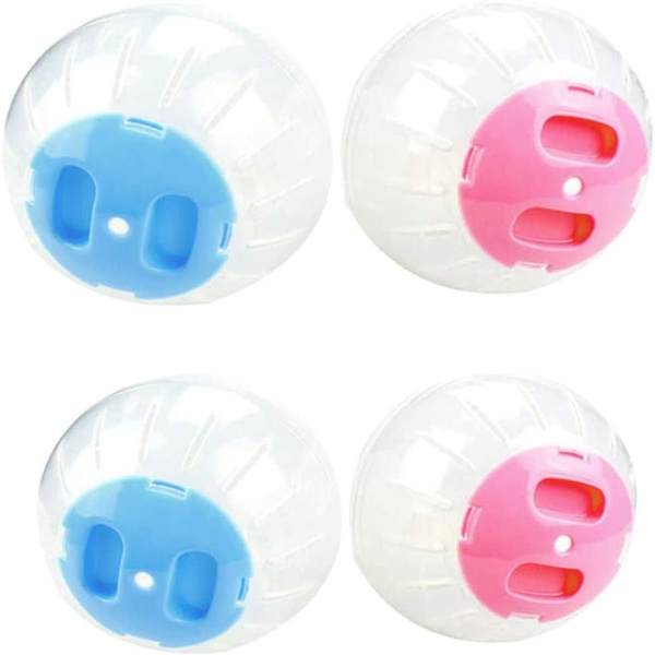 Hamsterboll Liten Djur Hamster Leksak Spår (12cm) Blå 12 cm blue