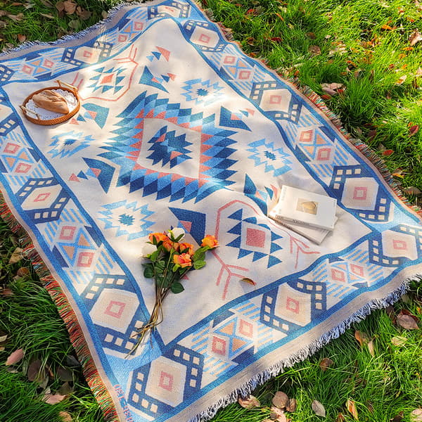 Udendørs picnictæppe cm130x180