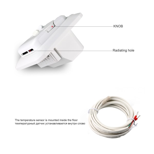 M59 Gulvvarme Elektronisk termostat temperaturregulering
