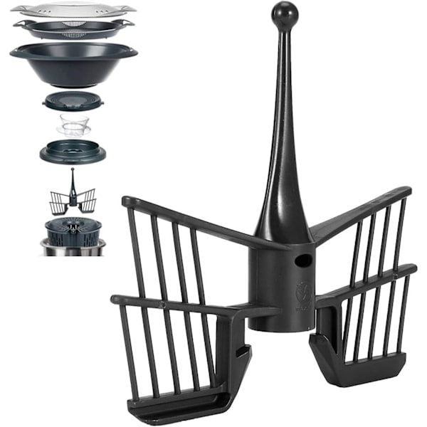Hushållsjuicer Skrapare Barskrapa Köksverktyg Juicer Extraktor Reservdelar Passar till Vorwerk Tm5 Tm31
