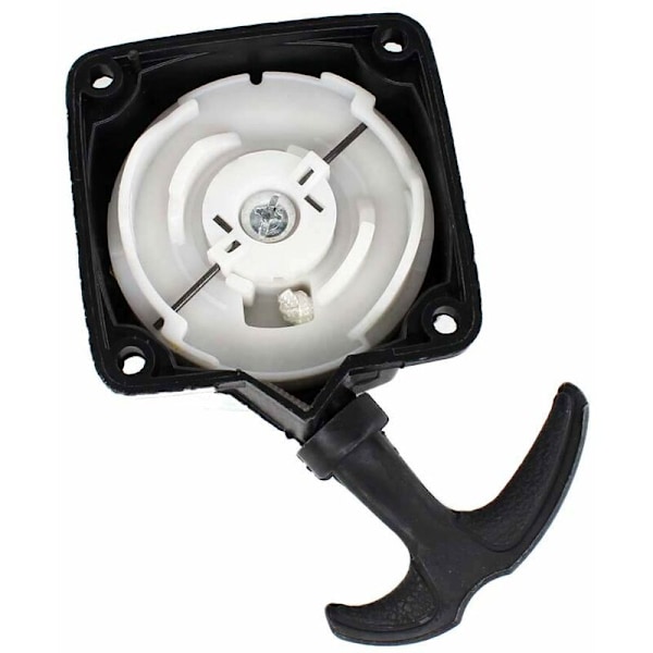 Startmotor och startplatta för röjsåg, jordborr, pump, 2-takt 30cc till 50cc, centrumavstånd 67mm