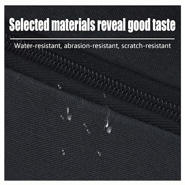 Mavetaske med flere rum Sort 1-pak Sort Sort