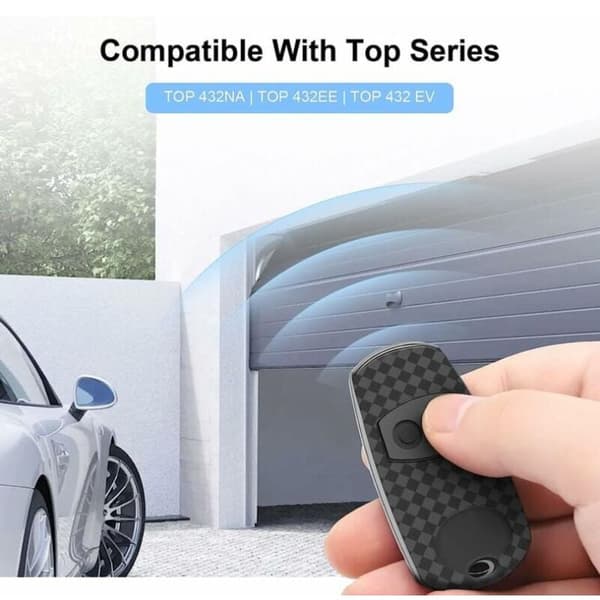TOP432EV Fjärrkontroll 3-pack Fast Kod Frekvens 433 92 MHz