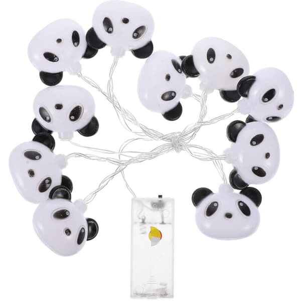 Panda LED Lyskæde, 1 Sæt Kreative Dekorative Lys til Hjemmefest