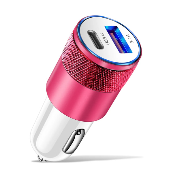 66W PD USB-bil lader Hurtiglading 3.0 USB C Hurtiglading Billader Adapter for IPhone 15 14 Pro Max Samsung S22 S21 Xiaomi