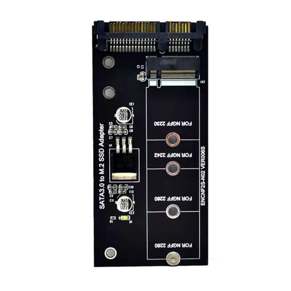 M.2 SATA Adapter M2 til NGFF Konverter 2.5 Tommer SATA3 Kort B Nøgle til 2230-2280 SSD