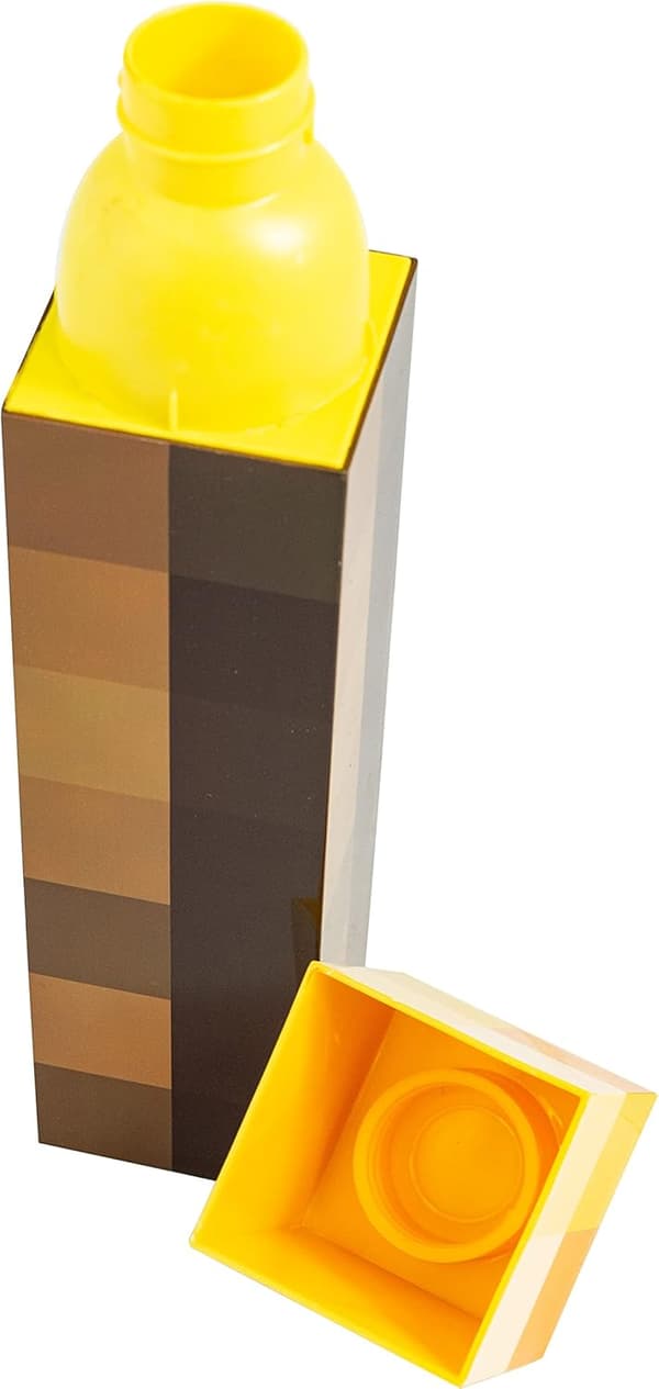 Minecraft Taskulamppu Vesipullo - Old School Gaming -vesipullo, 650 ml, BPA-vapaa