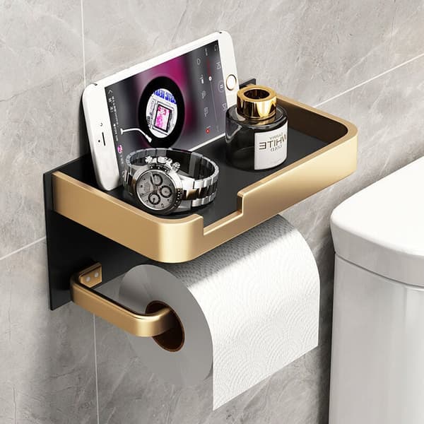 WC-paperiteline, kevyt ylellinen WC-paperiteline, puhelinpidike