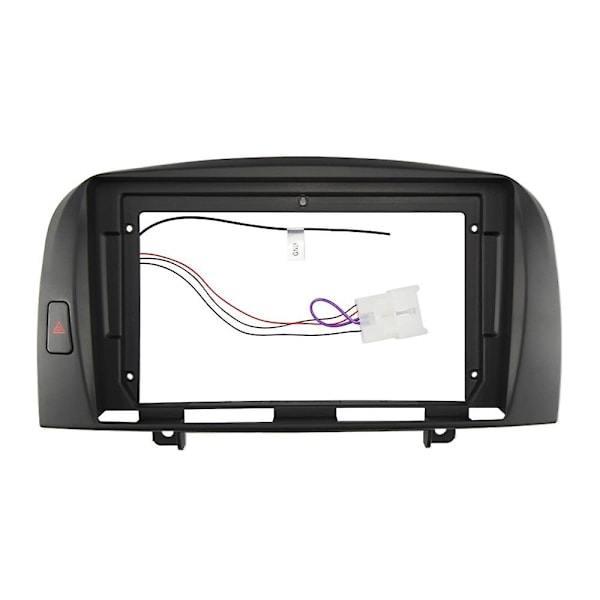 2Din Car Radio Fascia for 2005-2010 DVD Stereo Bezel Plate Adapter Mounting Dash Installation Bezel