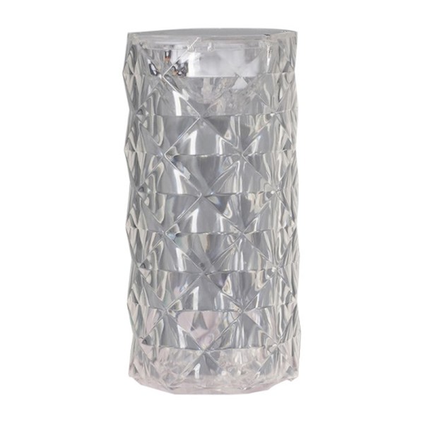 Kristal Bordslampe LED Bar Lampe Touch Golden Skrivebordslampe Gult Lys