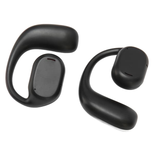 Trådløse oversettelseshodetelefoner Bluetooth 5.1 Oversettelseshodetelefoner 74 språk 70 aksenter Oversettelsesenhet med APP for musikk samtaler Svart