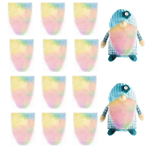 Rund träkula DIY handgjord dvärg dvärg prydnader ny produkt 12 colorful
