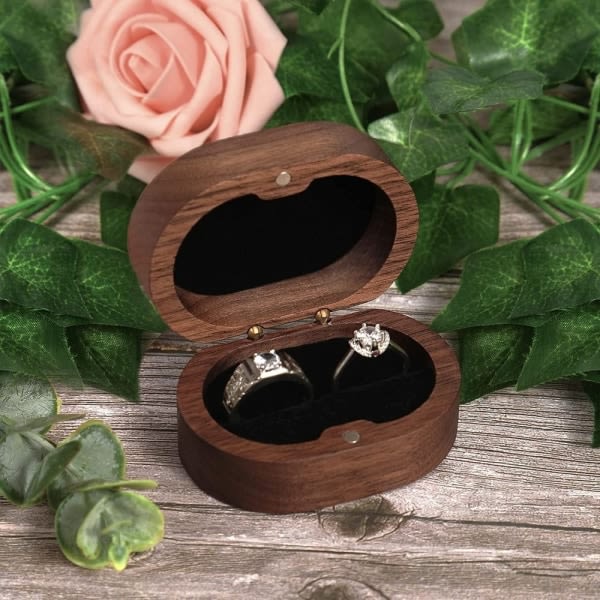 Vigselring boks Forlovelsesring Holder Gave A A A A