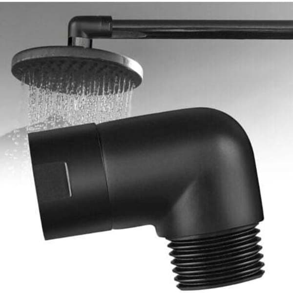 90 Graders Brusehoved Adapter Kompatibel med Standard Brusearme Albueforbindelse