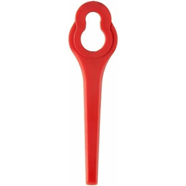 Pakke med 50 kompatible kniver for Ferrex Aldi Far 20-i gresstrimmer, erstatningskniver for trådløse gresstrimmere.
