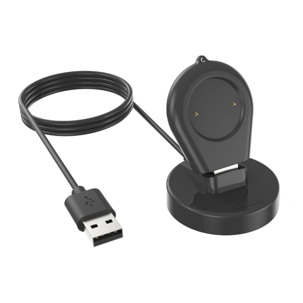 Mini Opladningsholder Dock til Amazfit GTR4 GTS4 Magnetisk Hurtigoplader Station Base 2 i 1 Smartwatch Monteringsstander