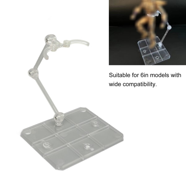 10 set actionfigur stativ transparent akryl anime figur display stativ stöd hållare bas