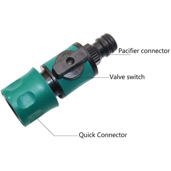 BE-Tool 2 stk. Plast Vannkranadapter for Plen Vanning Bilvask