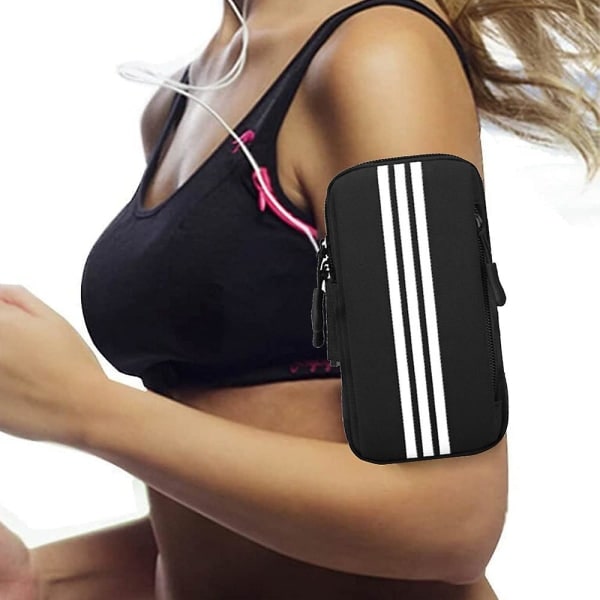 Mobilarmband för löpare. Telefonhållare för armen för arbete