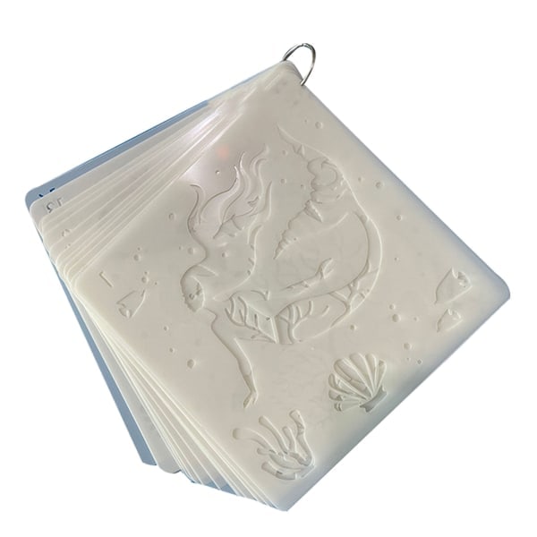 Malermaler Stensiler DIY Håndverk for Scrapbooking Preging Læremidler