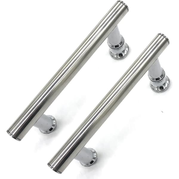 2 stk 145 mm (14,5 cm) Krom Abs dusjdørhåndtak, hull til hull