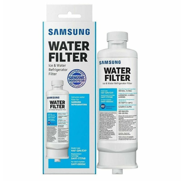 1/3/6 ST Samsung DA97-17376B DA97-08006C HAF-QIN vandfilter til køleskab 3 stk 3 st
