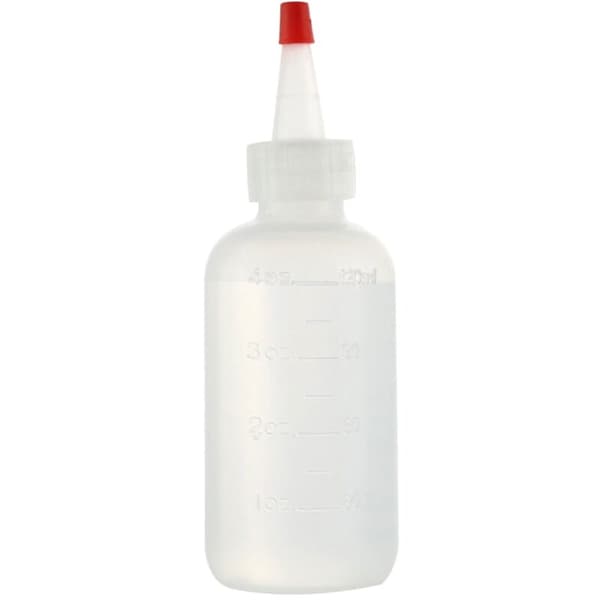 10-pack 120 ml Plast Klämbara Droppflaskor med Dispenser för Hemanvändning, Vit