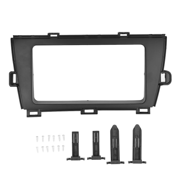 Sort 2DIN bilstereo fascia instrumentbræt til Prius RHD ZVW30/35 2009-2011