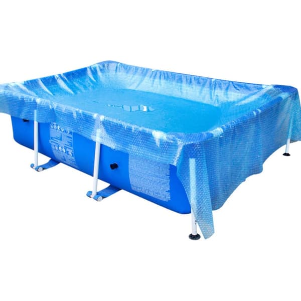 Solpoolskydd 220cm x 150cm Termisk isoleringsfilt för utomhuspooler