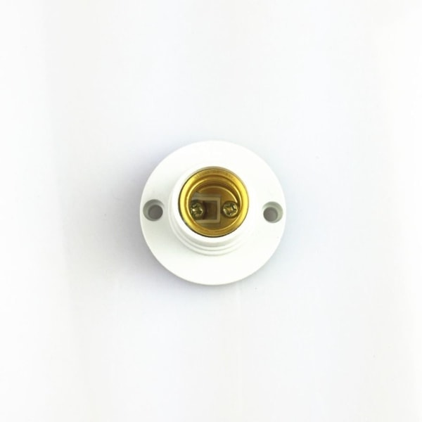 E14 Lampholder Sockel HVID hvid white