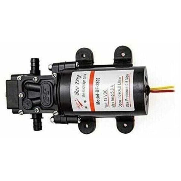 12V Högtrycks Membran Självsugande Pump för Husbil Husvagn Båt Marin Vattensystem