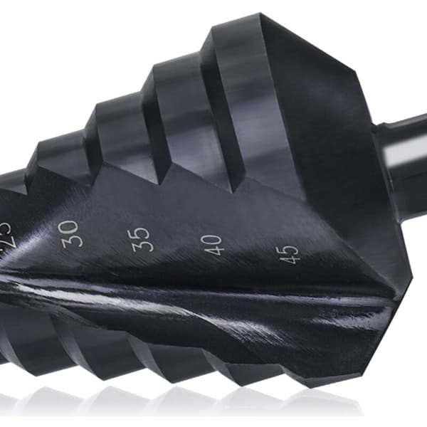 Titaniumbelagt HSS spiralbor 10-45 mm til aluminium, kobber, rustfrit stål