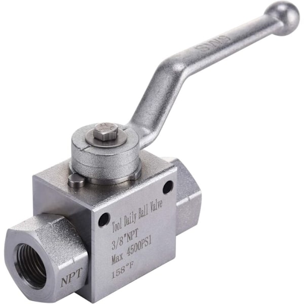 Tool Daily Kuglehane-sæt til højtryksrenser, 3/8\" Quick Connect til højtryksrenser slange, 4500 PSI