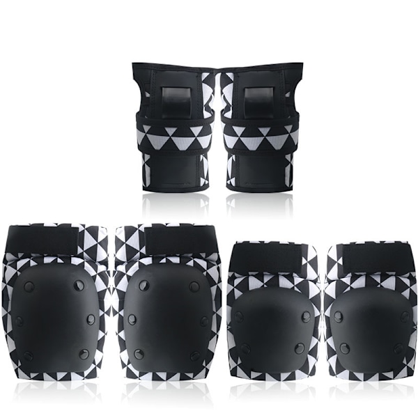 Snowboardbeskyttelsesudstyr Black and white Size L [120-180 catties]