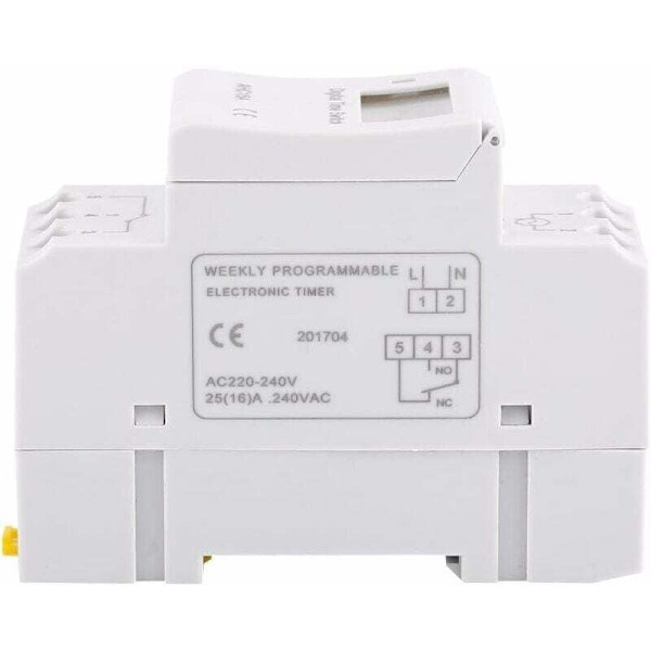 LCD Timer Veckovis Elektrisk Tidsprogrammerare Digital Timer Switch 15A (220V)..