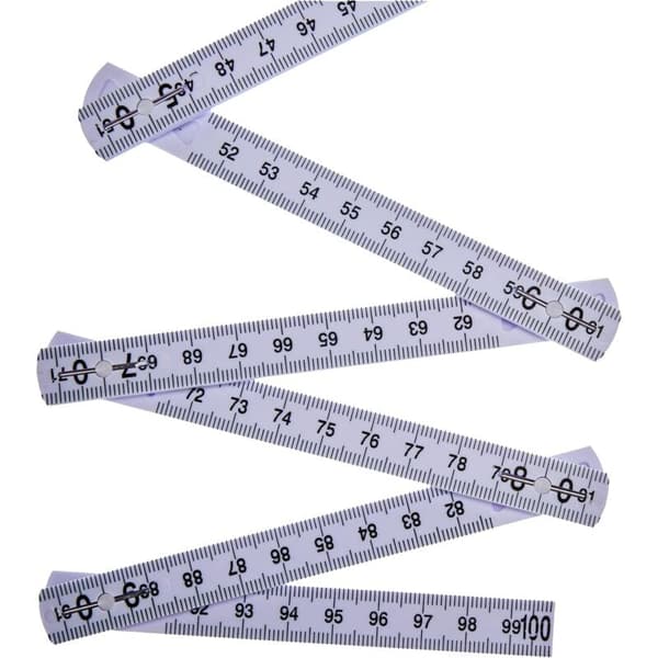 Vikbar Tumstock 10 Sektioner 1m